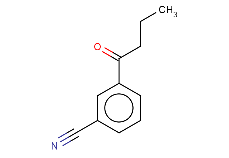 3-butanoylbenzonitrile