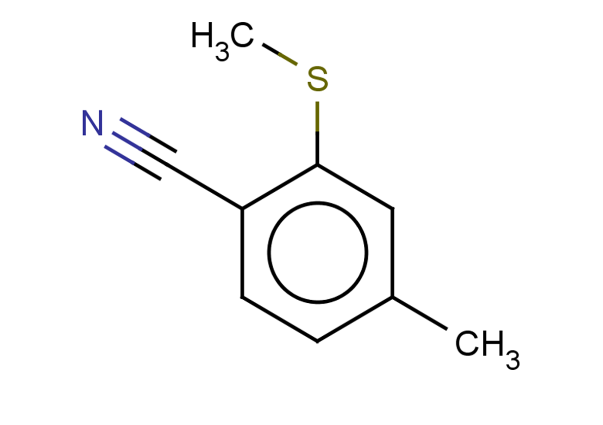 4-methyl-2-(methylsulfanyl)benzonitrile