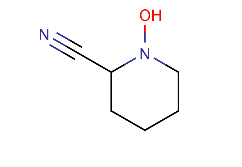 1-hydroxypiperidine-2-carbonitrile