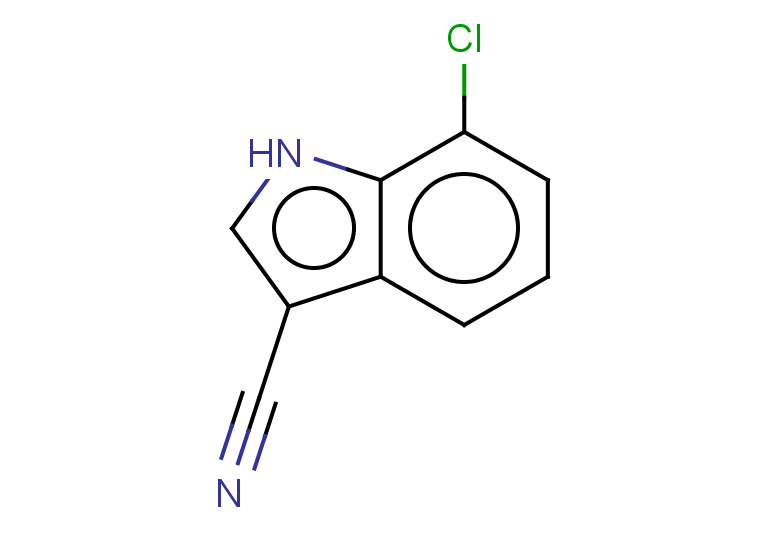 7-chloro-1H-indole-3-carbonitrile