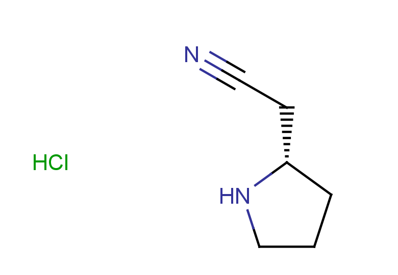 2-[(2S)-pyrrolidin-2-yl]acetonitrile hydrochloride
