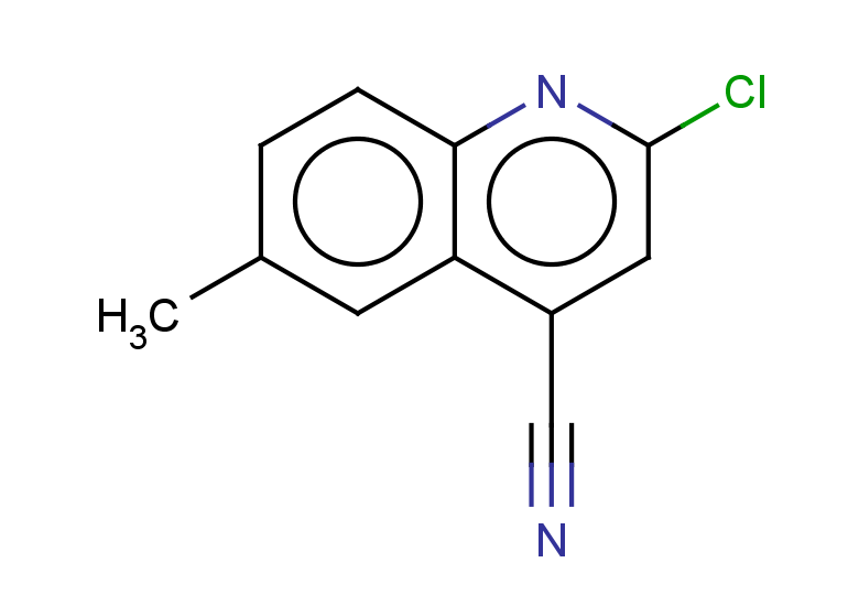 2-chloro-6-methylquinoline-4-carbonitrile