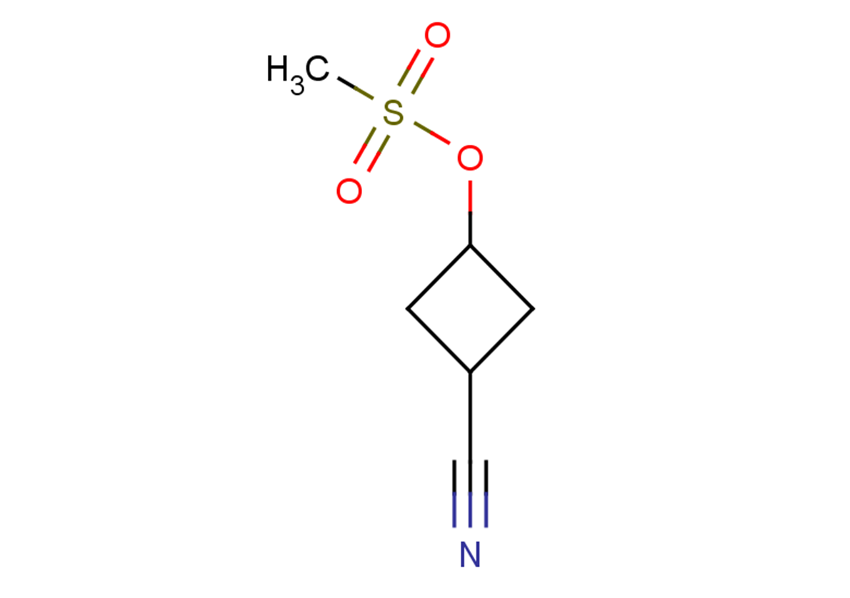 3-cyanocyclobutyl methanesulfonate, Mixture of diastereomers
