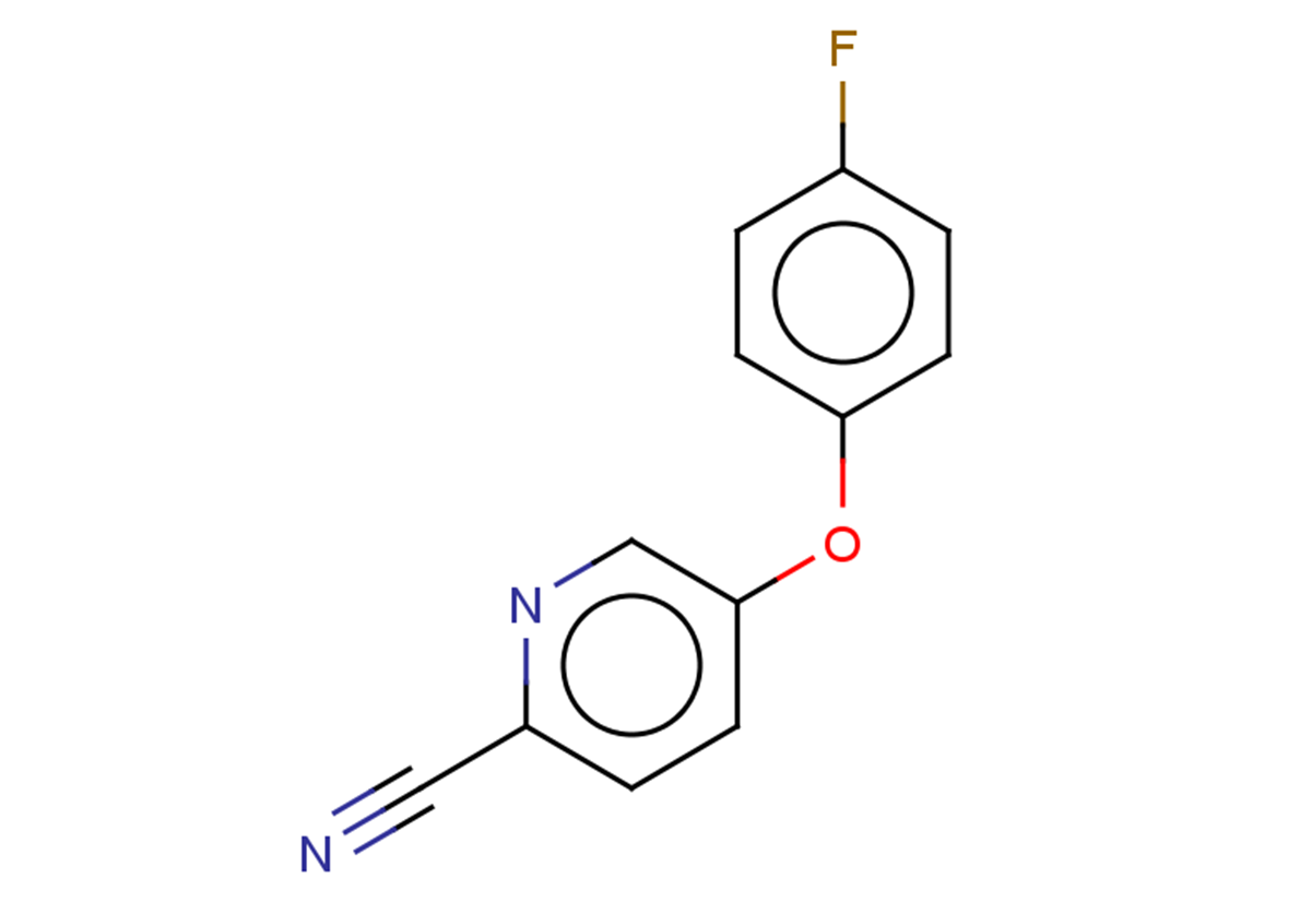 5-(4-fluorophenoxy)pyridine-2-carbonitrile