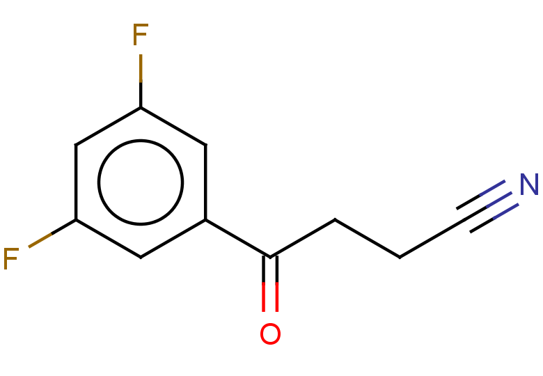 4-(3,5-difluorophenyl)-4-oxobutanenitrile