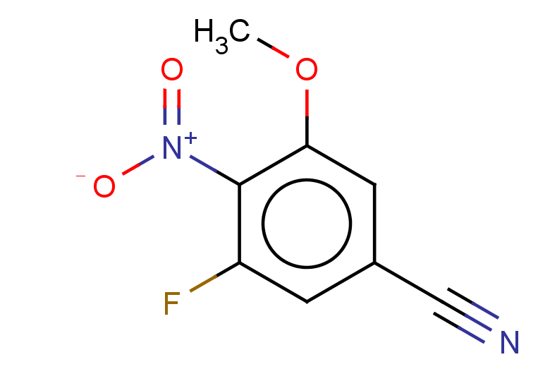 3-fluoro-5-methoxy-4-nitrobenzonitrile