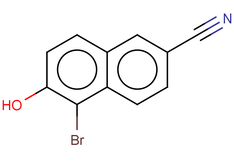 5-bromo-6-hydroxynaphthalene-2-carbonitrile