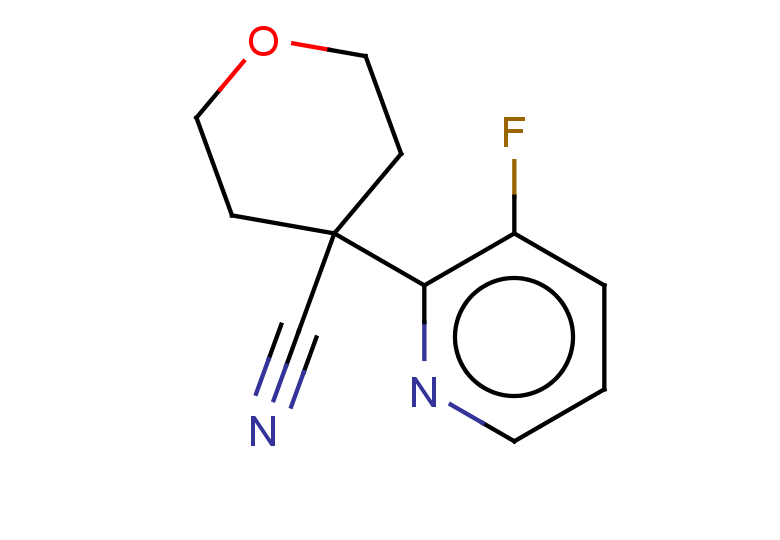 4-(3-fluoropyridin-2-yl)oxane-4-carbonitrile