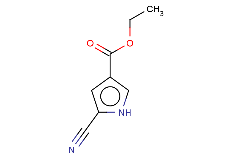 ethyl 5-cyano-1H-pyrrole-3-carboxylate
