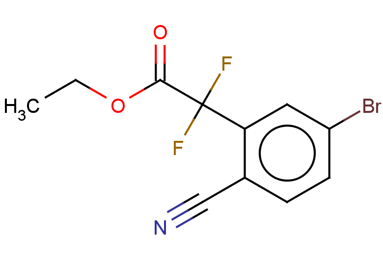 ethyl 2-(5-bromo-2-cyanophenyl)-2,2-difluoroacetate