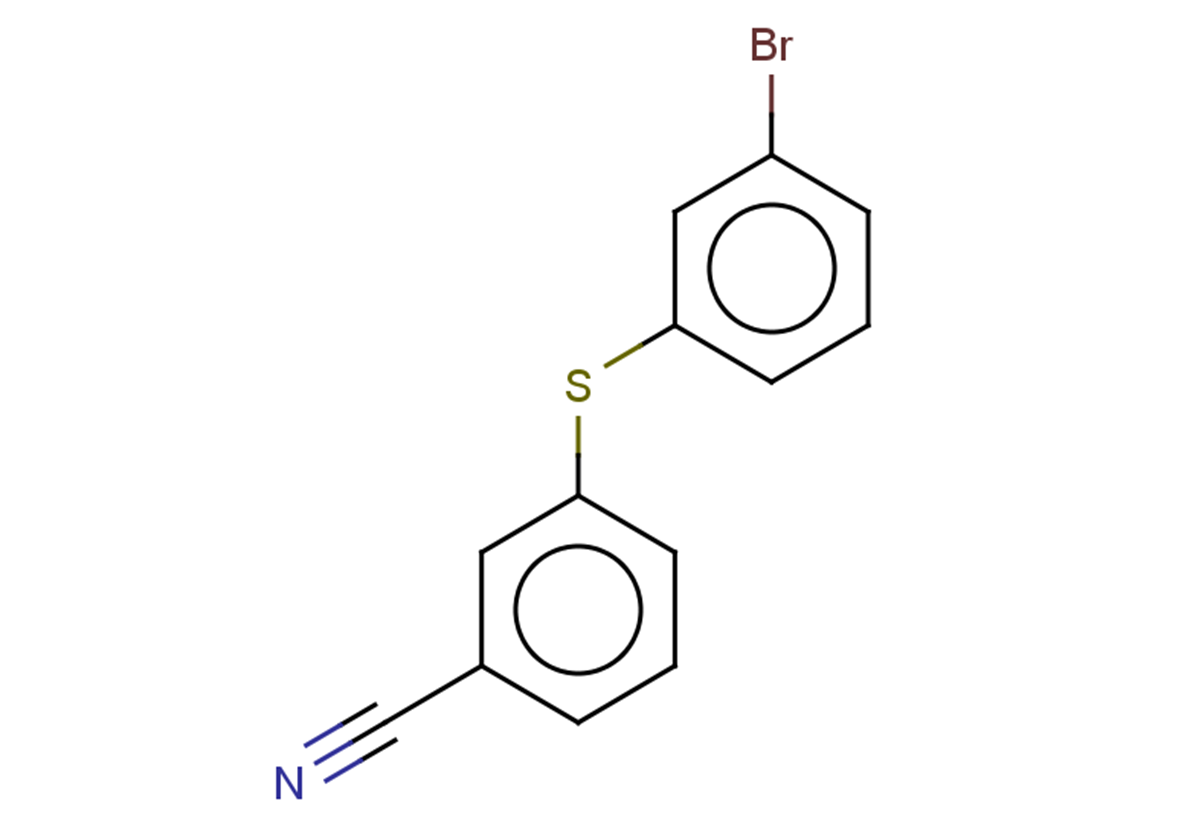 3-[(3-bromophenyl)sulfanyl]benzonitrile