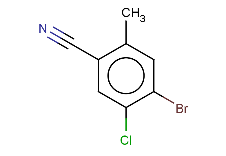 4-bromo-5-chloro-2-methylbenzonitrile