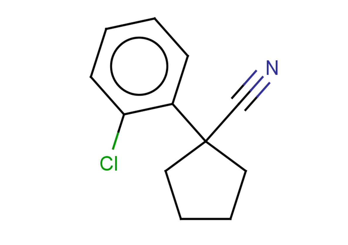 1-(2-chlorophenyl)cyclopentane-1-carbonitrile