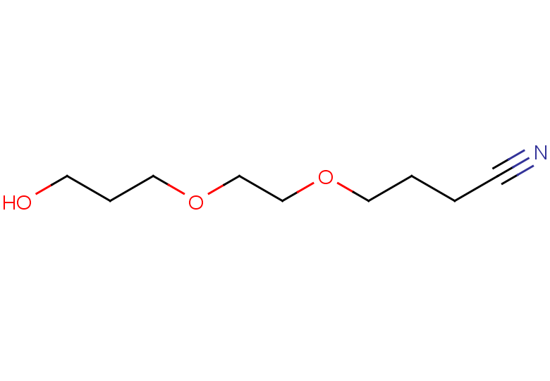 4-[2-(3-hydroxypropoxy)ethoxy]butanenitrile