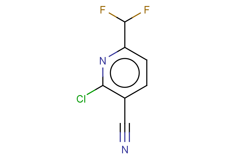 2-chloro-6-(difluoromethyl)pyridine-3-carbonitrile