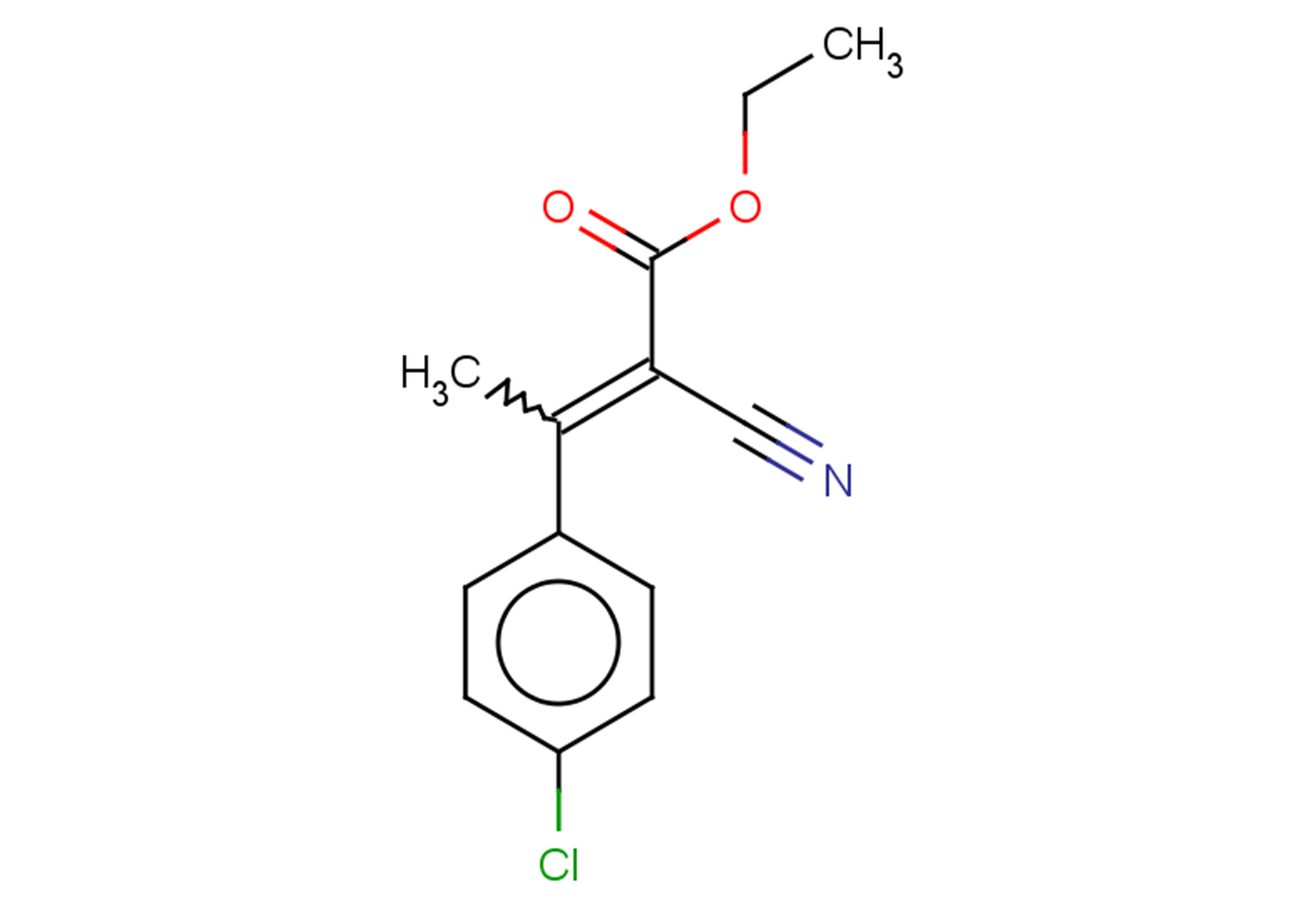 ethyl 3-(4-chlorophenyl)-2-cyanobut-2-enoate