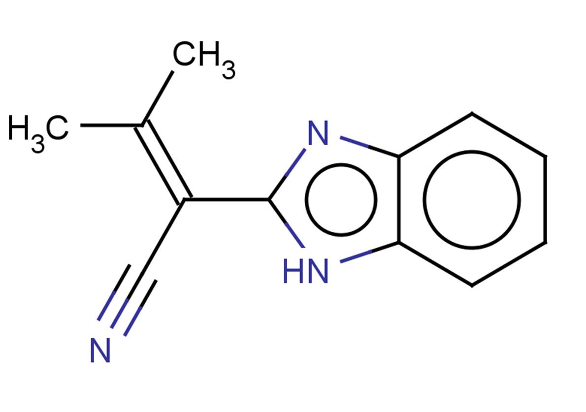 2-(1H-1,3-benzodiazol-2-yl)-3-methylbut-2-enenitrile