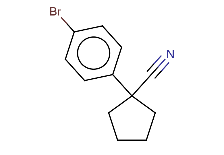 1-(4-bromophenyl)cyclopentane-1-carbonitrile