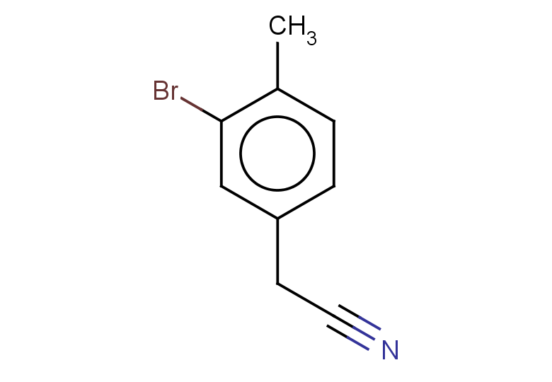 2-(3-bromo-4-methylphenyl)acetonitrile