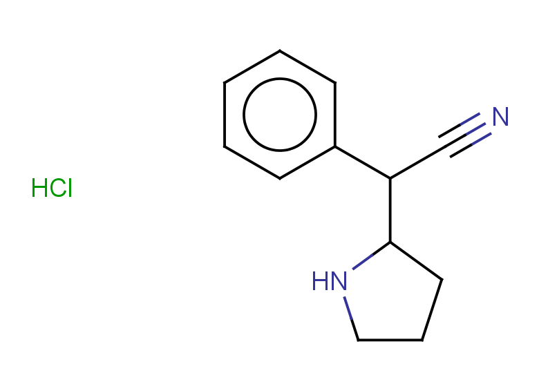 2-phenyl-2-(pyrrolidin-2-yl)acetonitrile hydrochloride