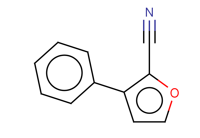 3-phenylfuran-2-carbonitrile