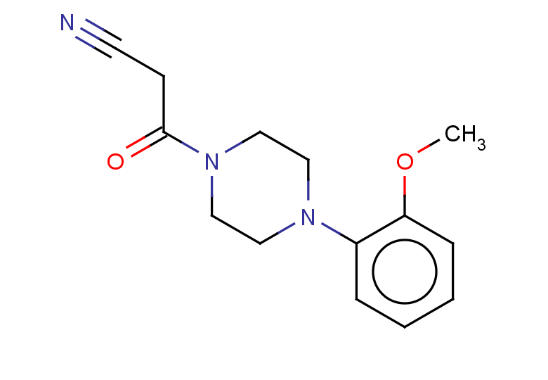 3-[4-(2-methoxyphenyl)piperazin-1-yl]-3-oxopropanenitrile