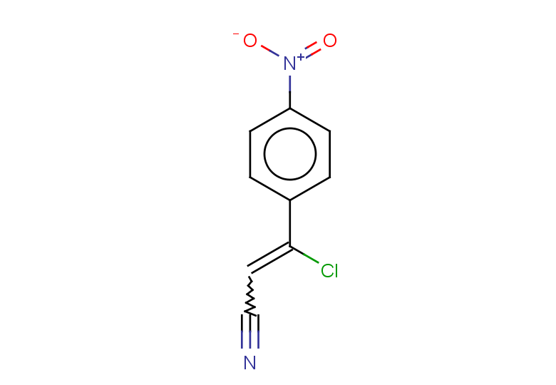 3-chloro-3-(4-nitrophenyl)prop-2-enenitrile