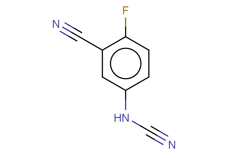5-(cyanoamino)-2-fluorobenzonitrile