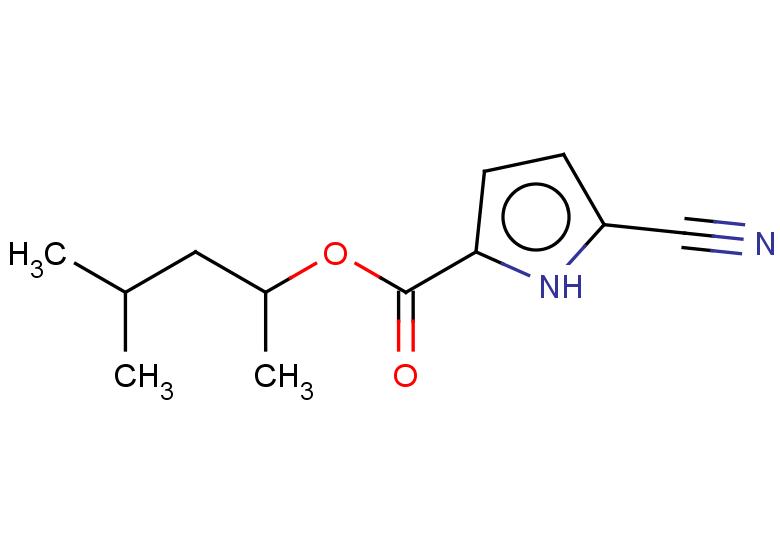 4-methylpentan-2-yl 5-cyano-1H-pyrrole-2-carboxylate