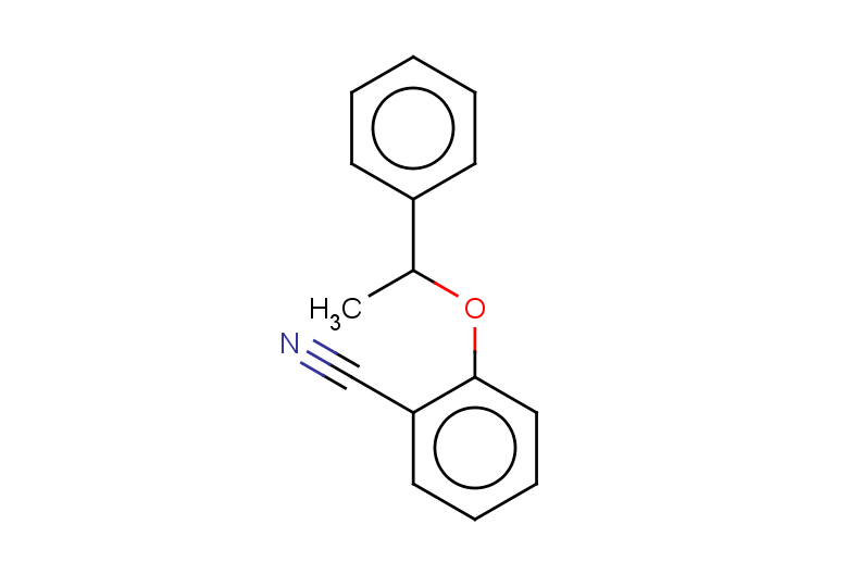 2-(1-phenylethoxy)benzonitrile
