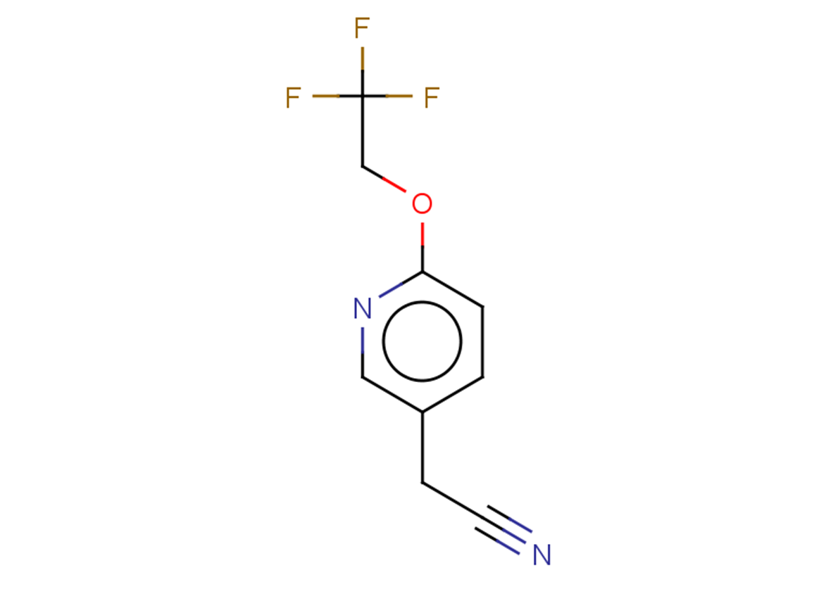 2-[6-(2,2,2-trifluoroethoxy)pyridin-3-yl]acetonitrile