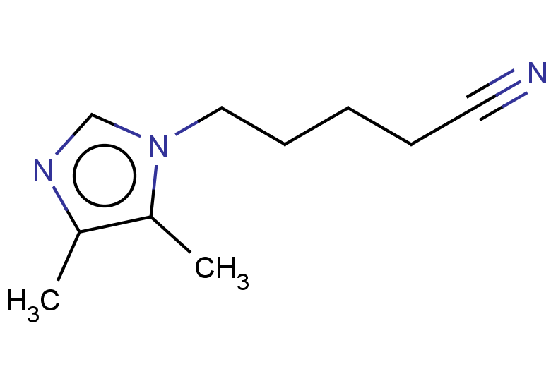 5-(4,5-dimethyl-1H-imidazol-1-yl)pentanenitrile