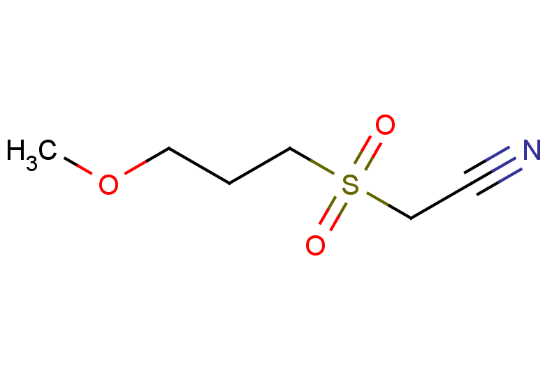 2-(3-methoxypropanesulfonyl)acetonitrile