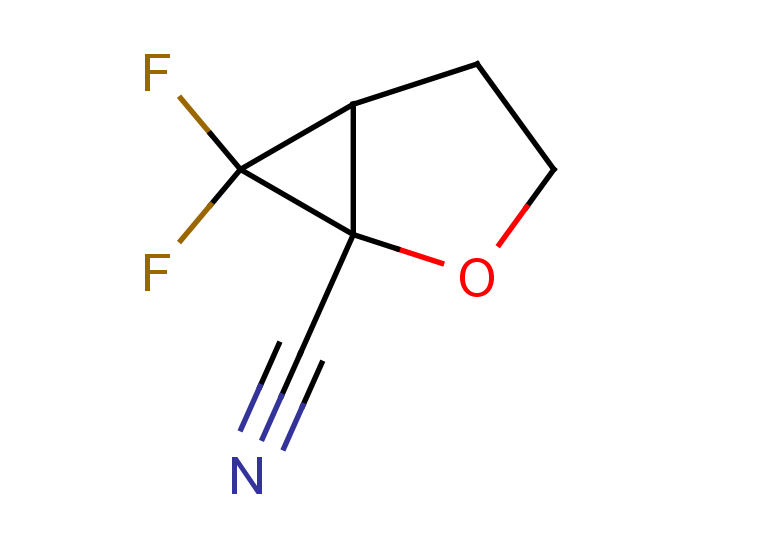 6,6-difluoro-2-oxabicyclo[3.1.0]hexane-1-carbonitrile