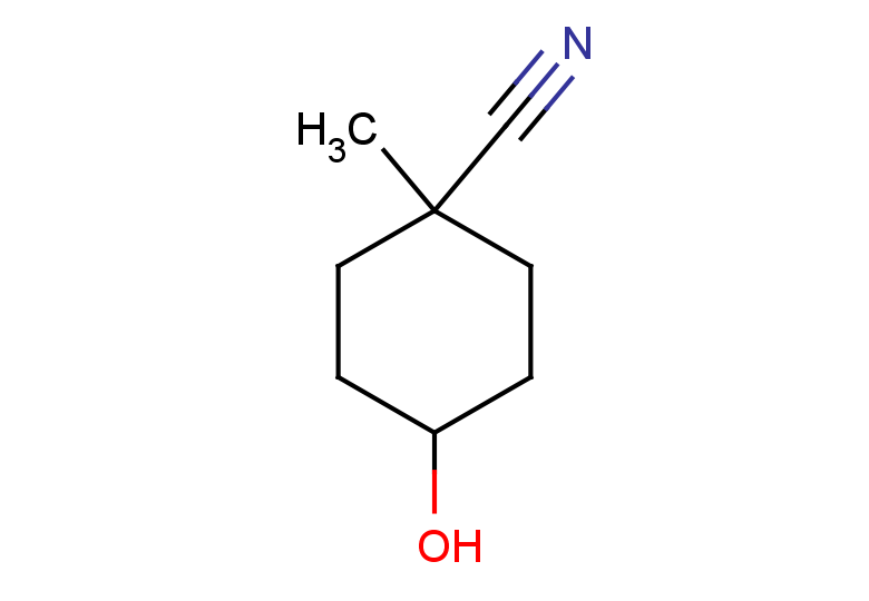 4-hydroxy-1-methylcyclohexane-1-carbonitrile