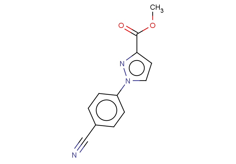 METHYL 1-(4-CYANOPHENYL)-1H-PYRAZOLE-3-CARBOXYLATE