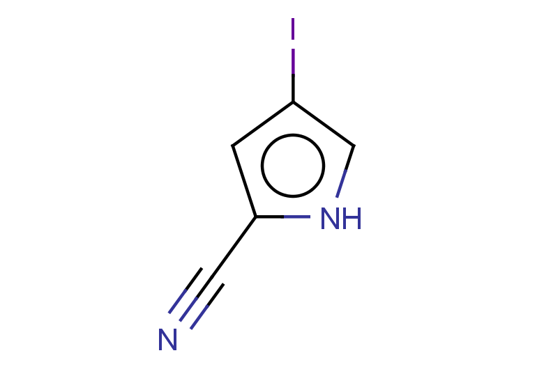 4-iodo-1H-pyrrole-2-carbonitrile