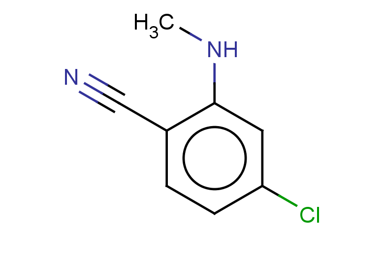 4-chloro-2-(methylamino)benzonitrile