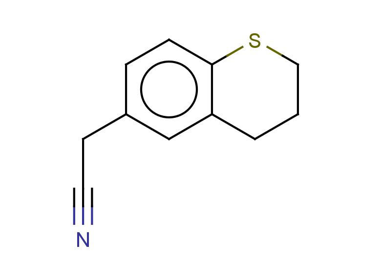 2-(3,4-dihydro-2H-1-benzothiopyran-6-yl)acetonitrile