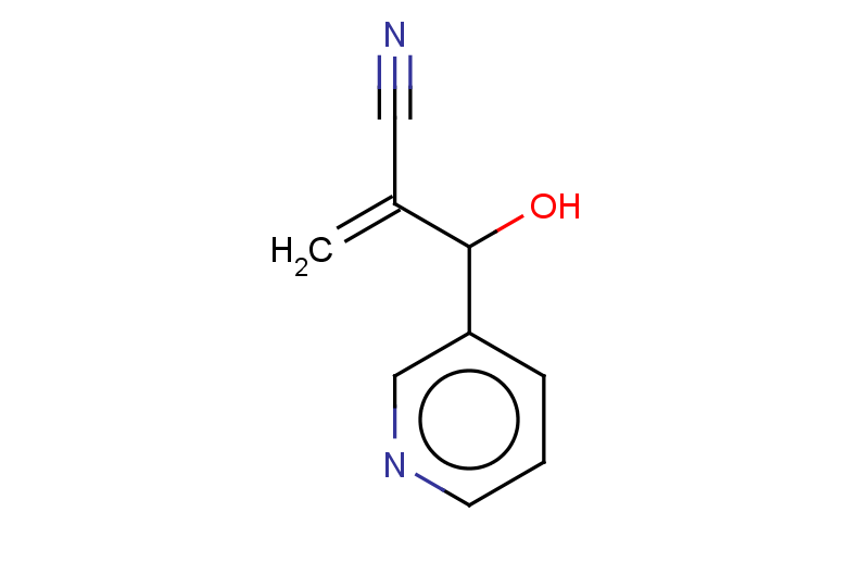 2-[hydroxy(pyridin-3-yl)methyl]prop-2-enenitrile