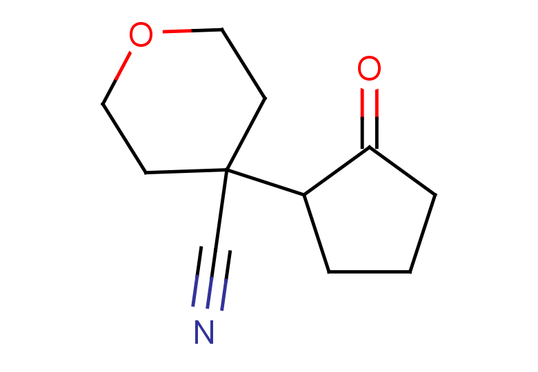 4-(2-oxocyclopentyl)oxane-4-carbonitrile