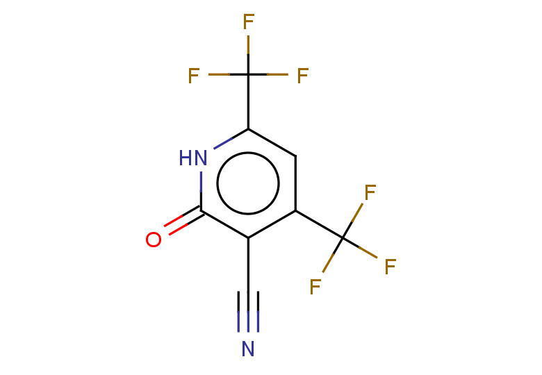 2-oxo-4,6-bis(trifluoromethyl)-1,2-dihydropyridine-3-carbonitrile