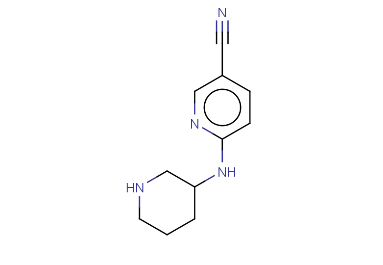 6-(piperidin-3-ylamino)pyridine-3-carbonitrile