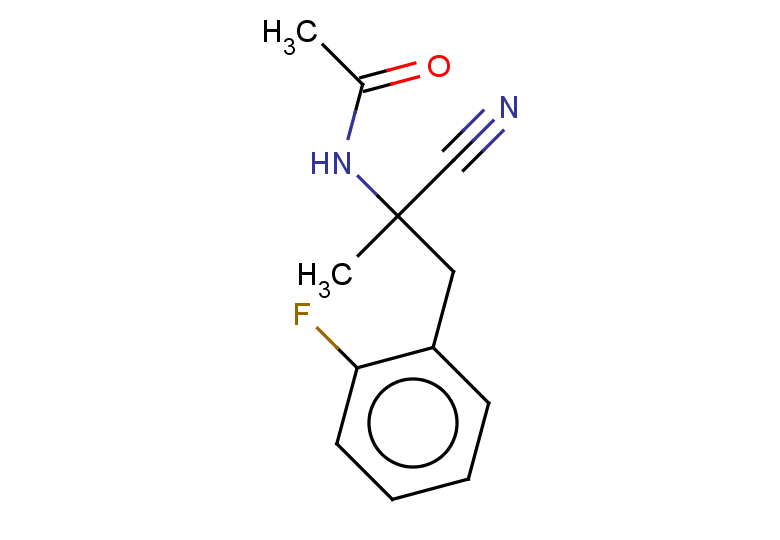 N-{1-cyano-1-[(2-fluorophenyl)methyl]ethyl}acetamide