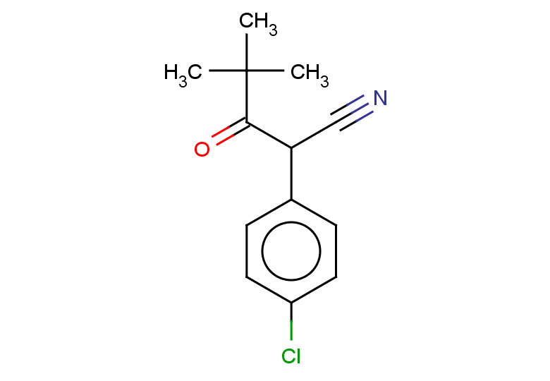 2-(4-chlorophenyl)-4,4-dimethyl-3-oxopentanenitrile