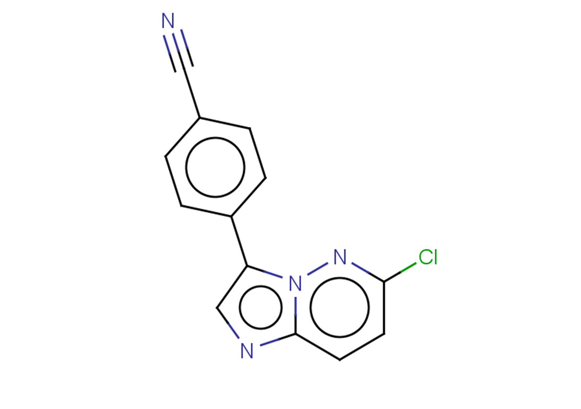 4-{6-chloroimidazo[1,2-b]pyridazin-3-yl}benzonitrile