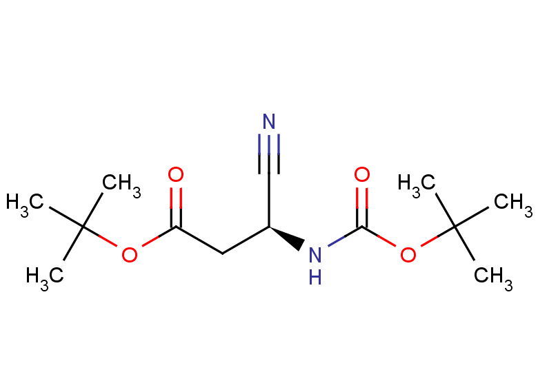 tert-butyl (3S)-3-{[(tert-butoxy)carbonyl]amino}-3-cyanopropanoate