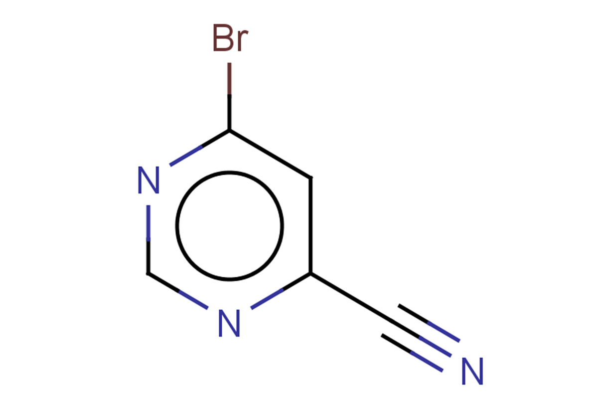 6-bromopyrimidine-4-carbonitrile