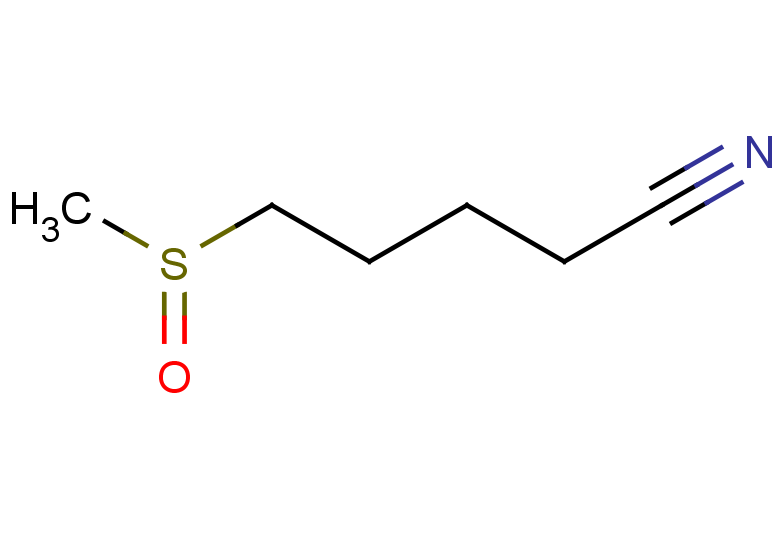 5-methanesulfinylpentanenitrile
