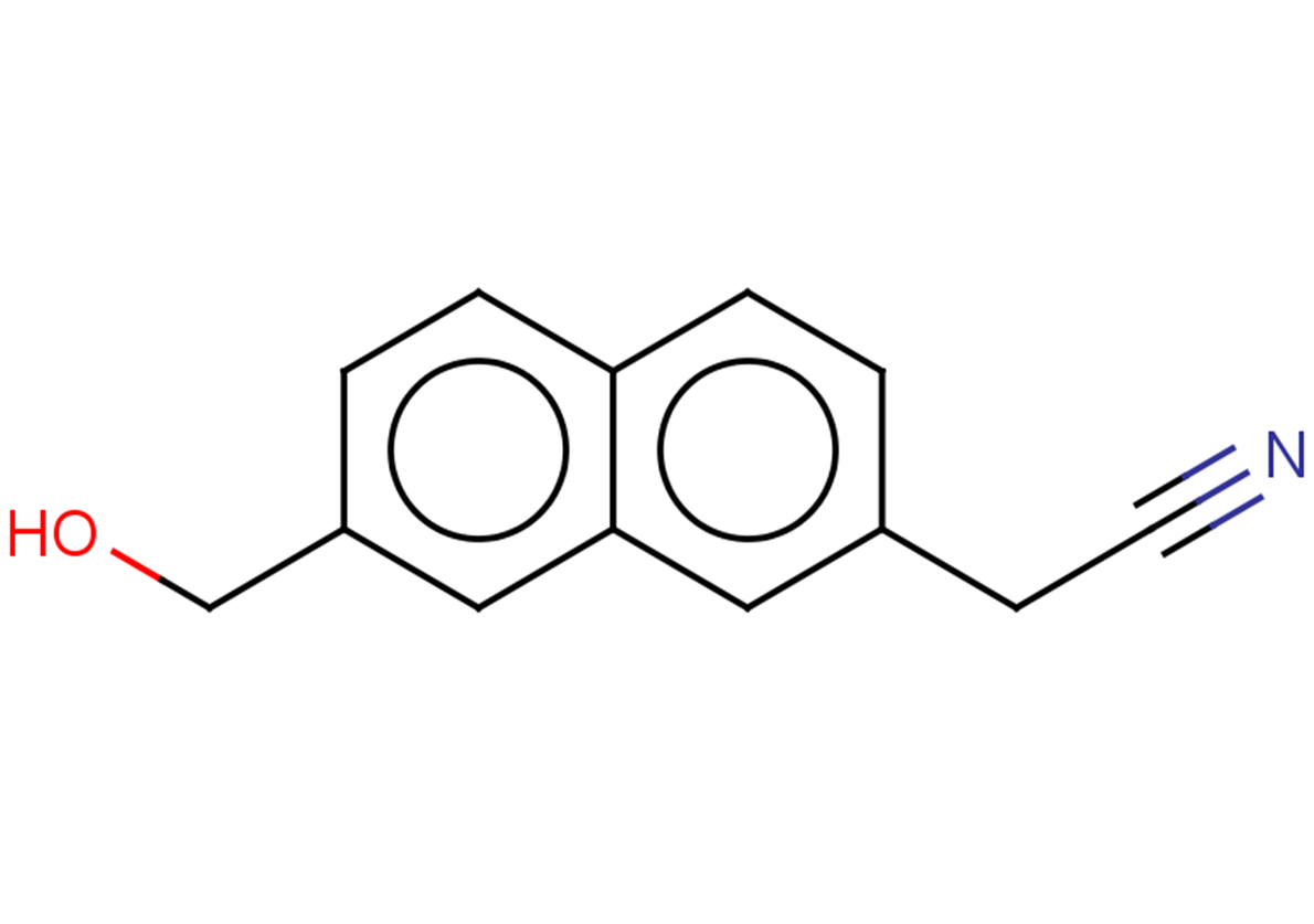 2-[7-(hydroxymethyl)naphthalen-2-yl]acetonitrile